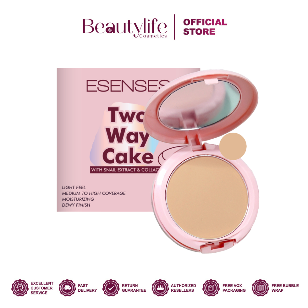 ESENSES Two Way Cake Snail Collagen 12gr