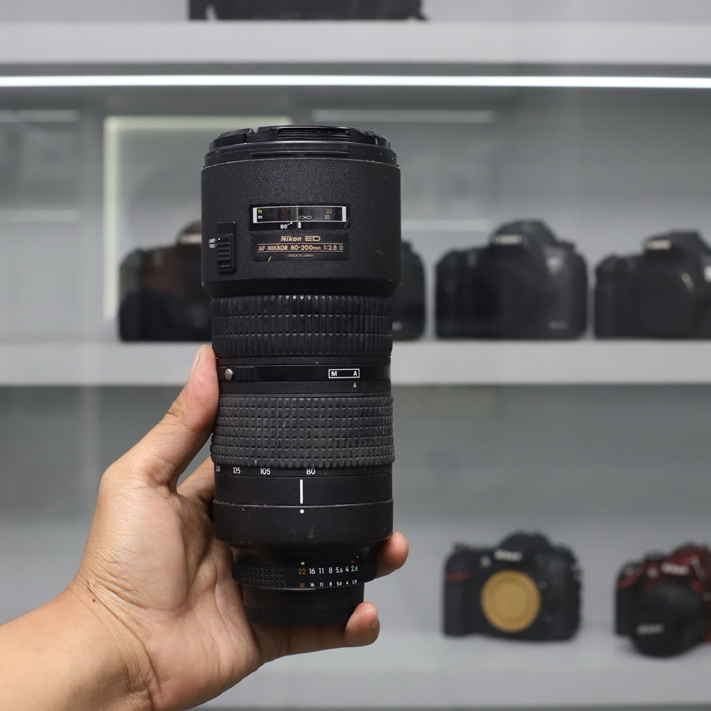NIKON AF 80-200mm F2.8D GEN 3 Lensa Murah bagus