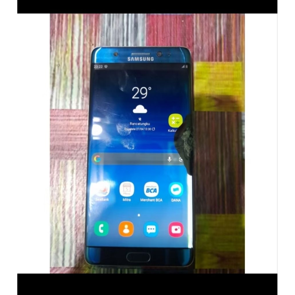 LCD SAMSUNG NOTE FAN EDITION