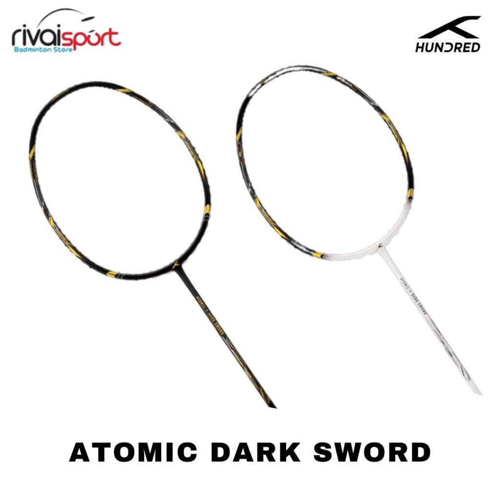 Spesial Price Raket Badminton Hundred Atomic X Dark Sword / Atomic Dark Sword