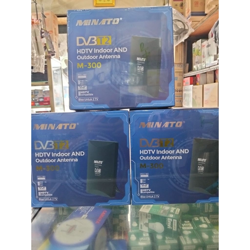antena Minato kabel 10m/antena digital Minato/antena buat stb