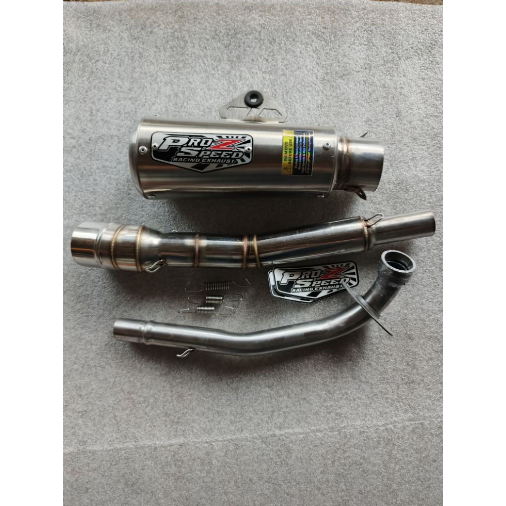 Knalpot full sistem Gp2 Inlet 50 Sarfull for Grand 110,Supra 110,Vega 110,Smash 110,Shogun 110,PRO Z