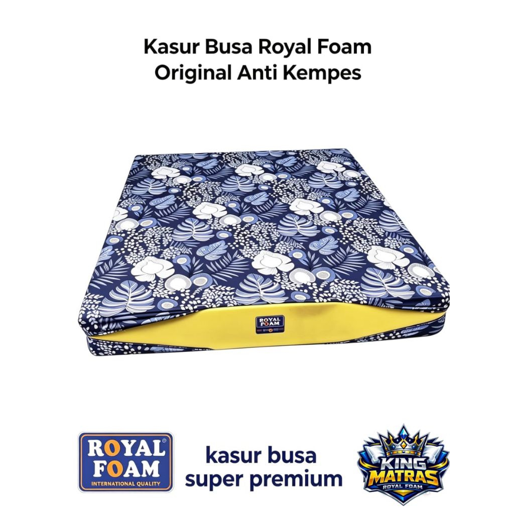 kasur busa royal foam ukuran lengkap 90x200 - 200x200 [ tebal 10cm, 15cm, 20cm, 25cm, 30cm] original
