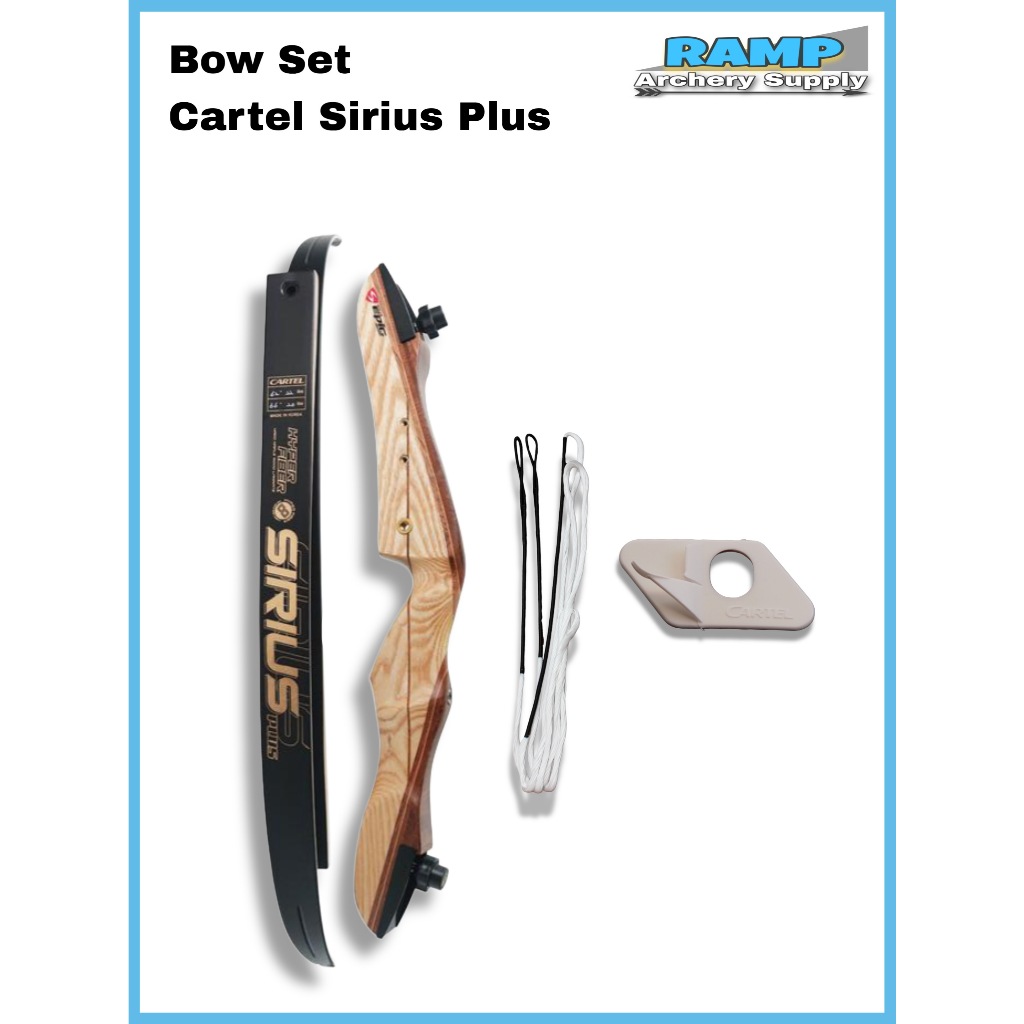 Bow Set Cartel Sirius| Busur Panahan Standar Nasional | Busur Panahan Pemula