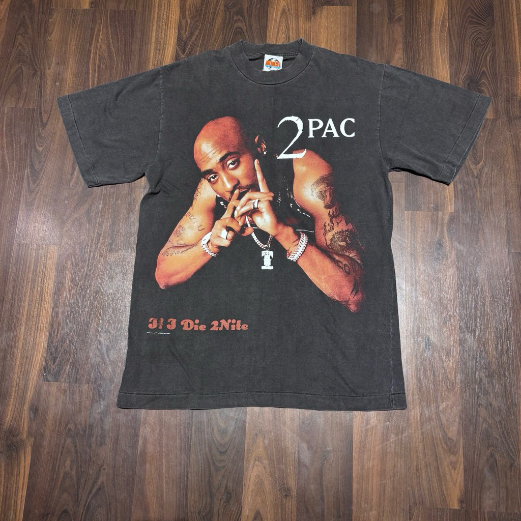 T-Shirt / Tees Bootleg WITNEST 2Pac Tupac Shakur Black Faded Colour (NEW)