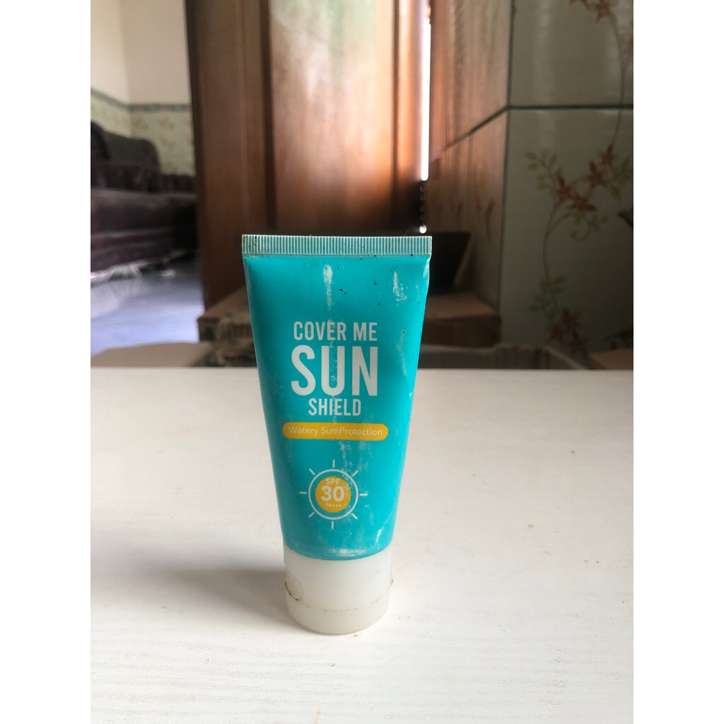 (Kemasan Reject) Cover Me Sun Sheild Watery Sun Protection SPF 30 PA++++