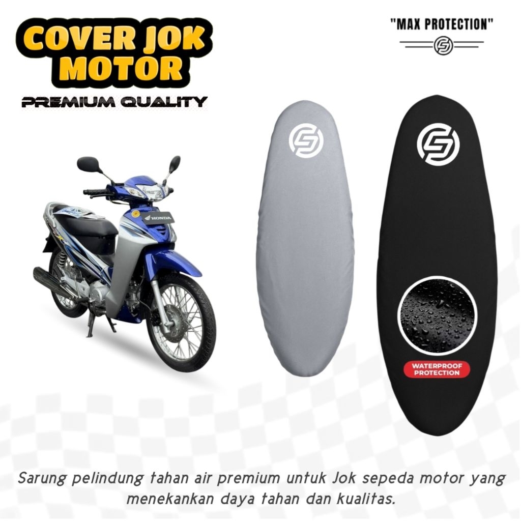 Cover Jok Motor Honda Karisma 125 / Sarung Jok Motor Honda Karisma / Aksesoris Motor