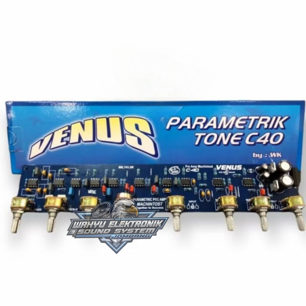 Tone Control Parametric / Parametrik Machintos C40 Komponen Super Original