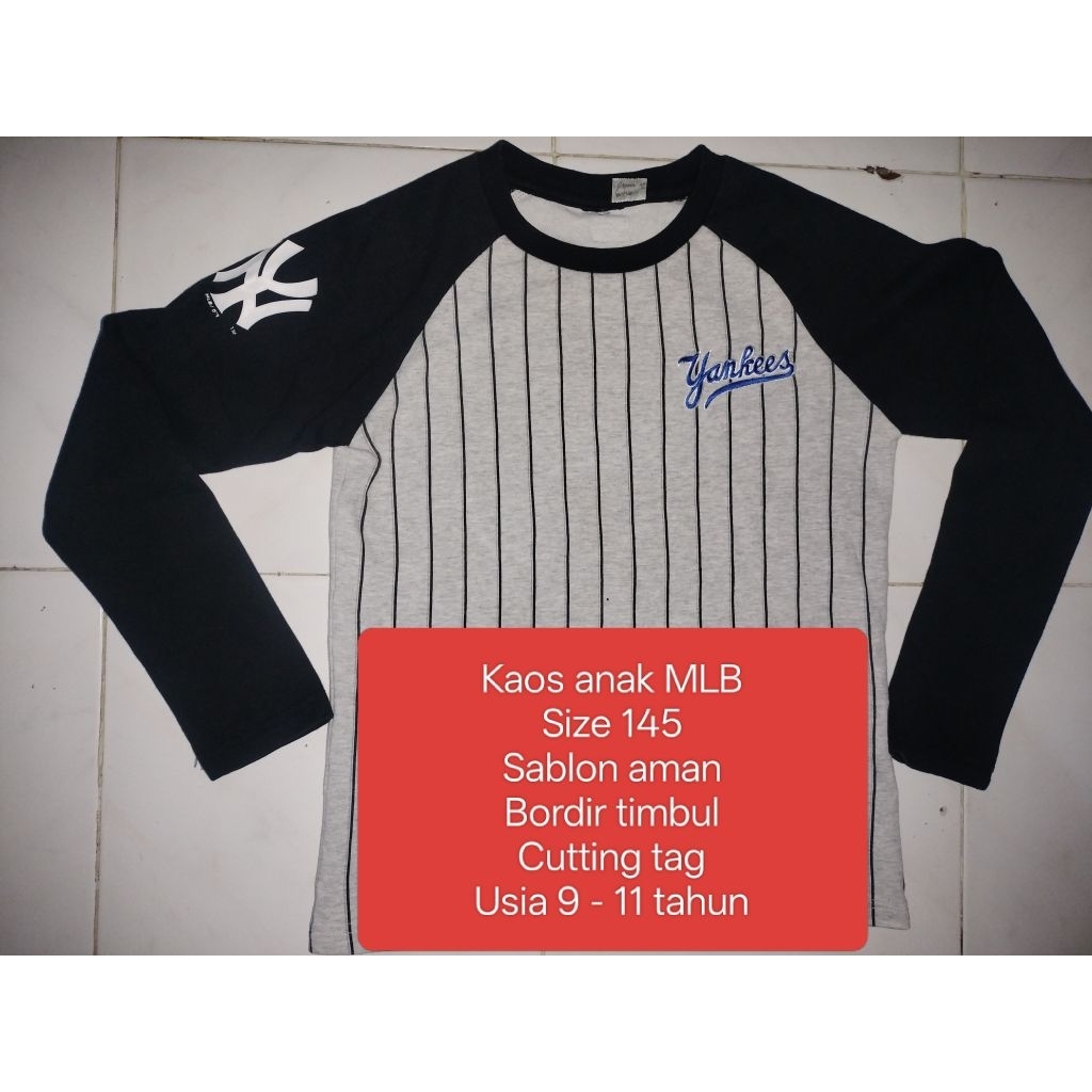 Kaos anak MLB