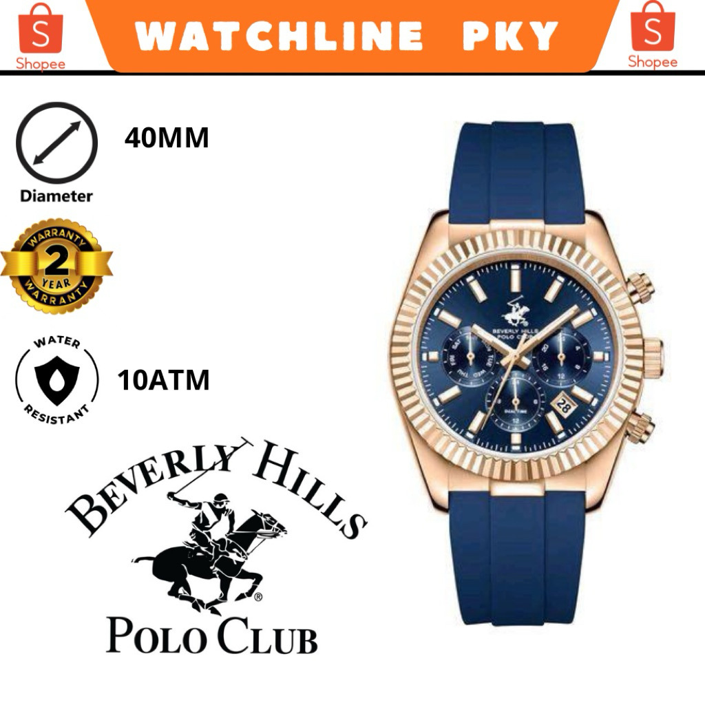 JAM TANGAN PRIA BEVERLY HILLS POLO CLUB