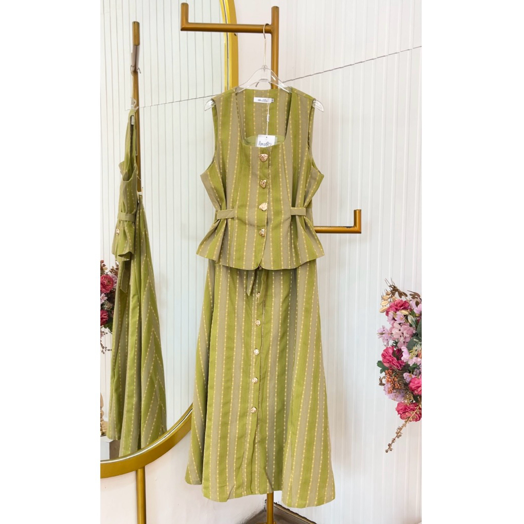 am080(1set vest dan celana)
