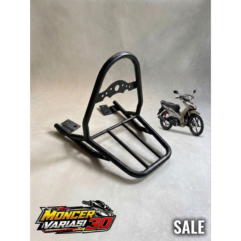 sandaran belakang motor absolute revo /behel box plus samdaran absolute revo