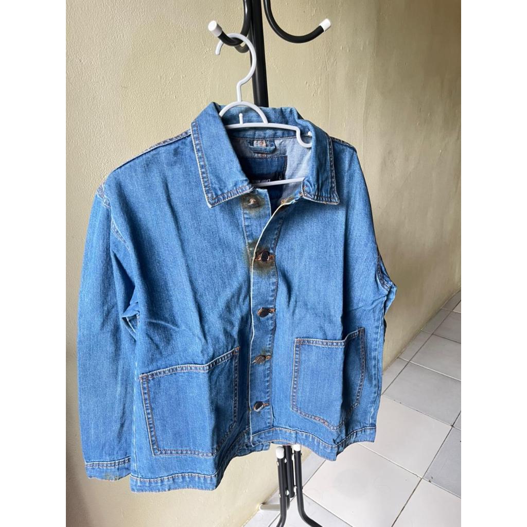 preloved jaket denim