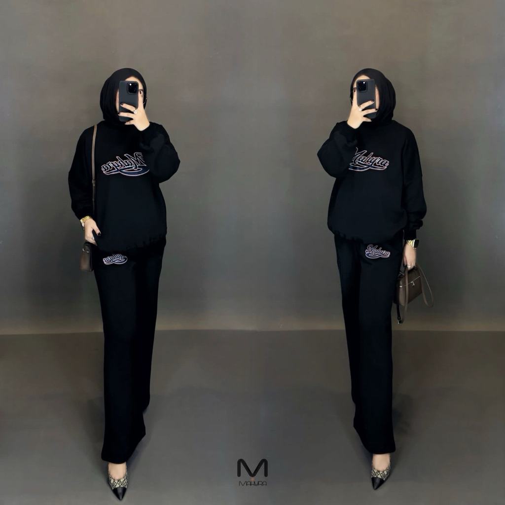 SETELAN MAHYRA / ONE SET CELANA MAHYRA READY