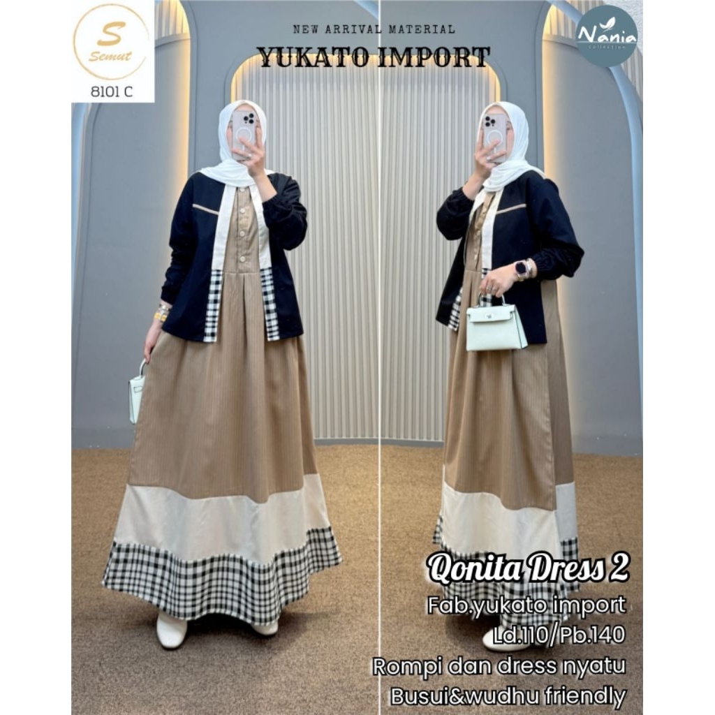 Dress katun|Qonita#2| by Semut ORi|