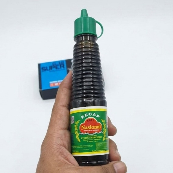 Kecap Asin Nasional Sedap Selera Jawara JBS 12 Flat Kemasan Praktis Botol Plastik 130 ml Halal