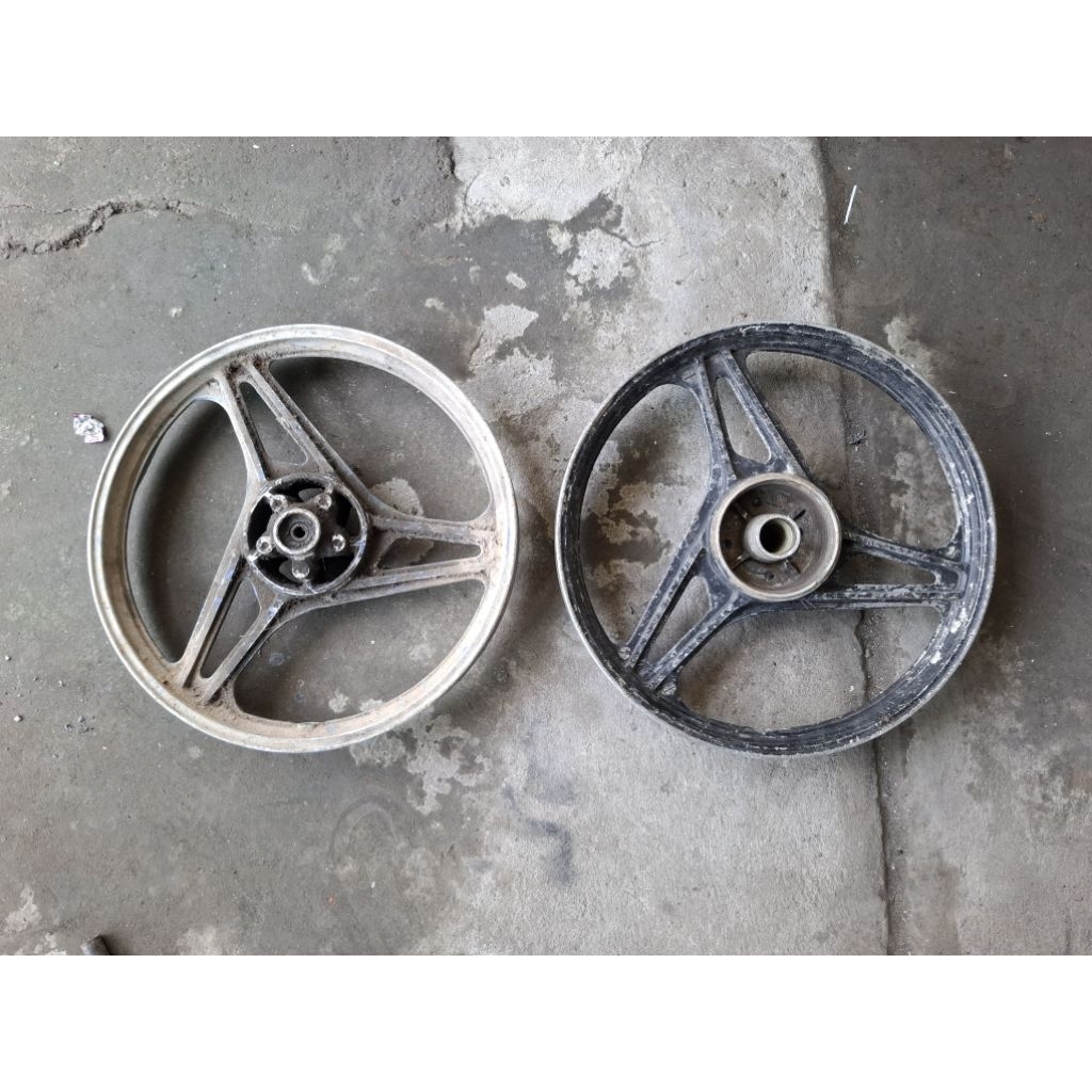 velg racing depan belakang jialing cakram pnp keluarga honda grand impressa legenda original