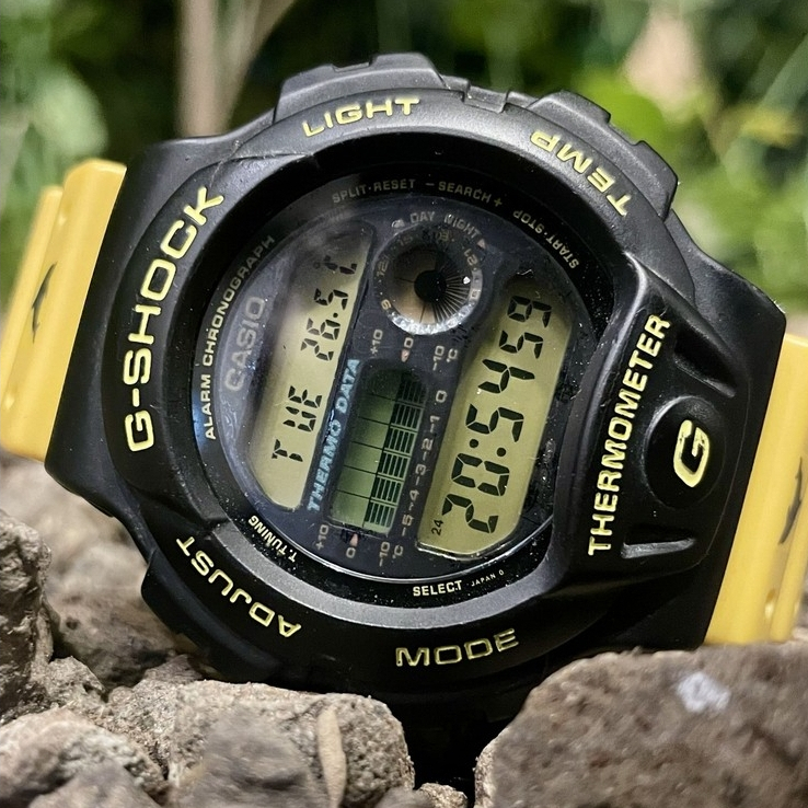 Jam Tangan Casio G-SHOCK DW-6100DW-9 Vintage [RARE ORIGINAL SECONDARY JDM]
