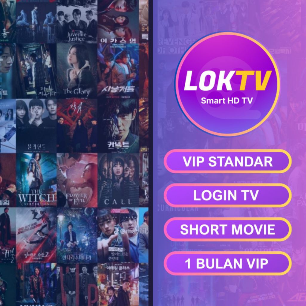 LOKLOK VIP STANDAR | GARANSI PREMIUM LOKTV