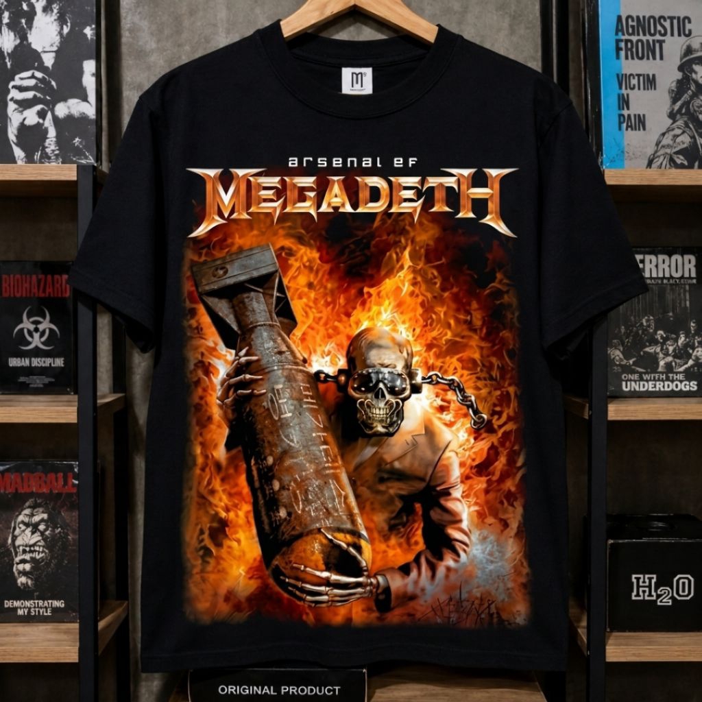 KAOS BAND MEGADETH - ARSENAL OF MEGADETH