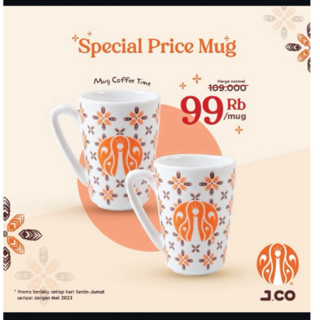 JCO GELAS CUP ORIGINAL
