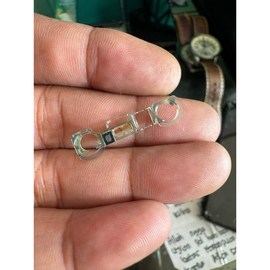 KACA DUDUKAN KAMERA DEPAN IPHONE 11 ORIGINAL COPOTAN