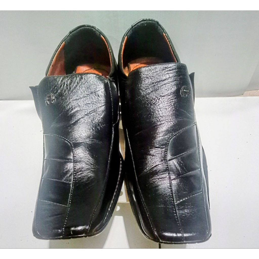 Aigner - Sepatu Pria Elegan Trend Keren Kekinian Formal Kulit Import Original