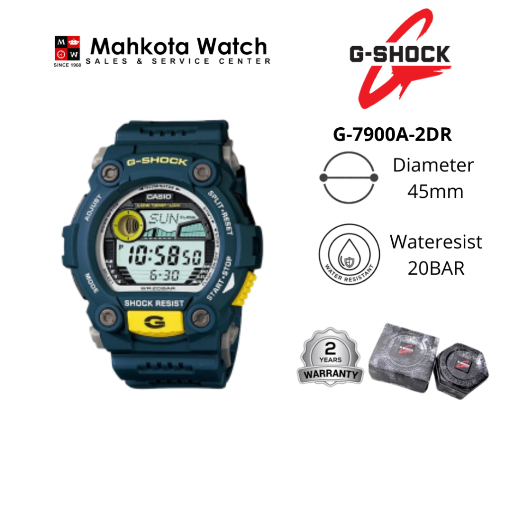JAM TANGAN PRIA G-SHOCK G-7900-2DR ORIGINAL