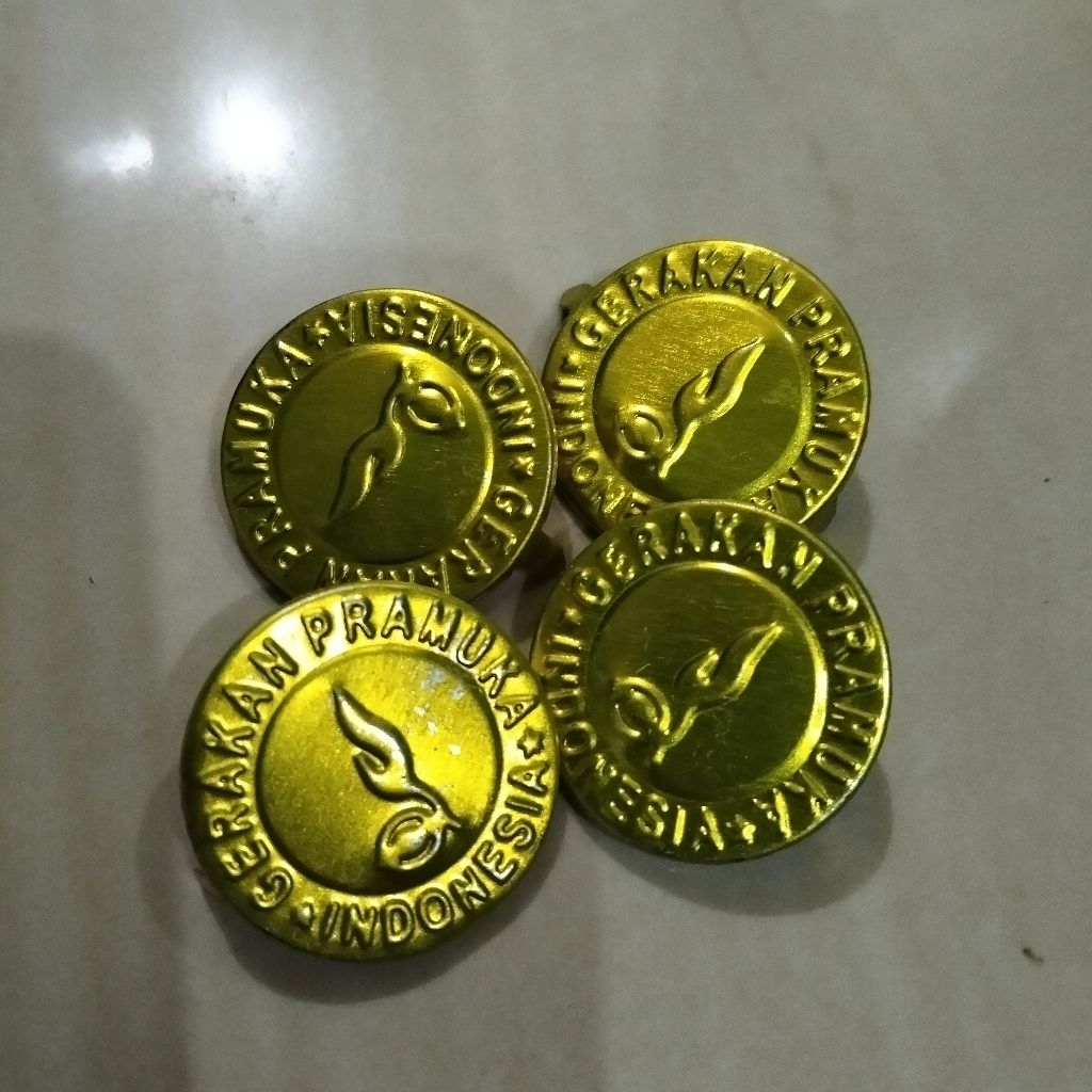 Emblem topi boni atribut Pramuka / Emblem topi boni
