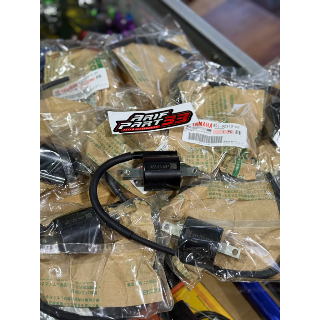 KOIL COIL YZ 125 JAPAN KOIL YZ 4SS JAPAN 100% ORIGINAL YAMAHA JAPAN