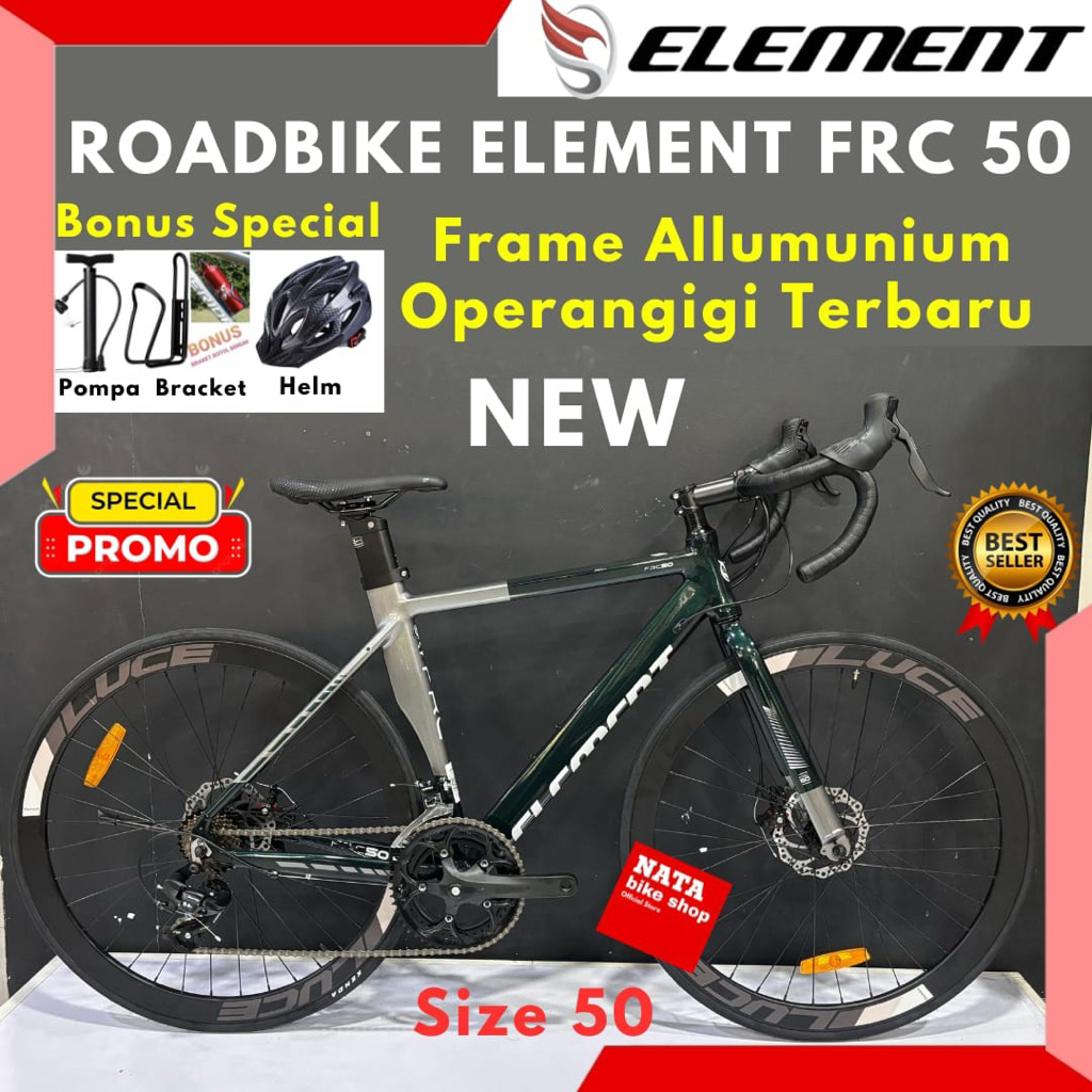 Sepeda Roadbike Element FRC 50 Frame Alloy Terbaru