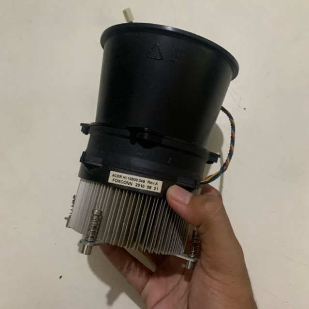 Acer Foxconn CPU Heatsink & Cooling Fan (nomor suku cadang HI.10800.049)