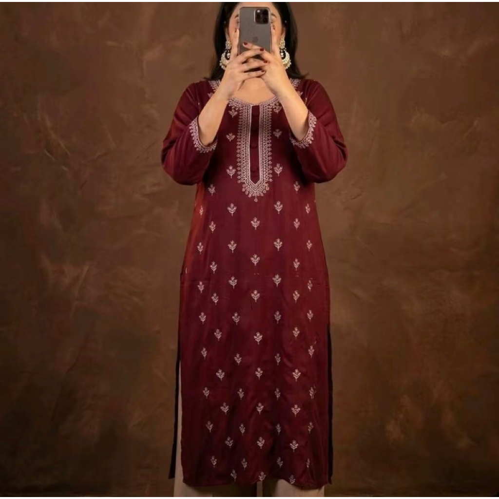 NEW kurti India Single - Baju Tunik India - Atasan wanita