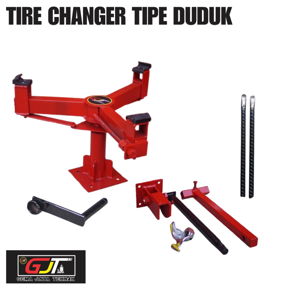 Alat Buka Pasang Ban Motor Manual Tire Changer Alat Pembuka Ban Motor Manual Duduk