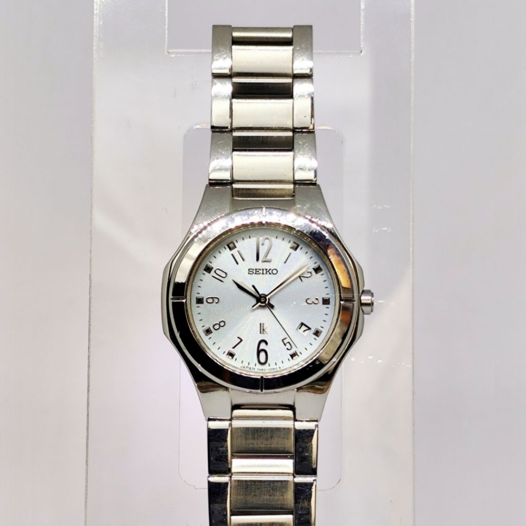 Jam Tangan Wanita Seiko LK Lukia Tiffany Dial Rare Vintage Original Second
