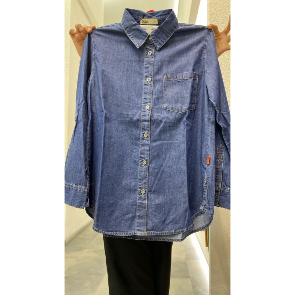 DUST kemeja Denim size S