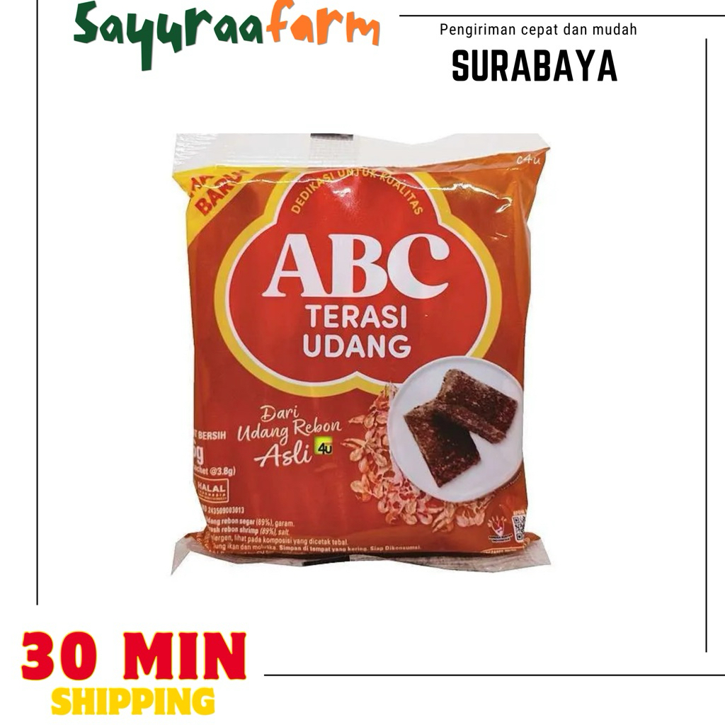Terasi sambal abc - terasi abc 3 saset