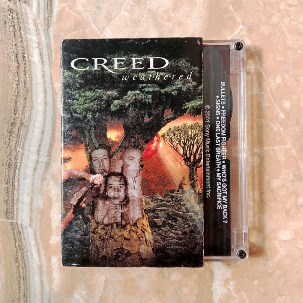 Kaset pita Creed - Weathered