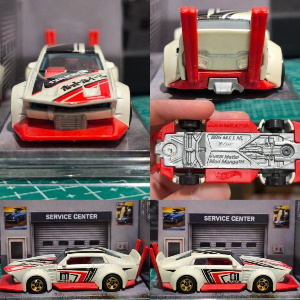 Hot Wheels Loose - Mad Manga Putih