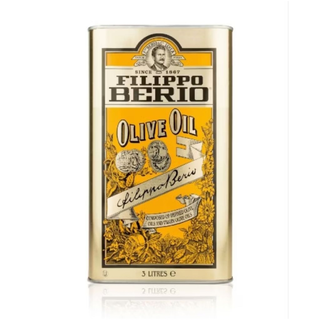 KHUSUS GOJEK / GRAB Filippo berio olive oil 3 liter / minyak olive oil