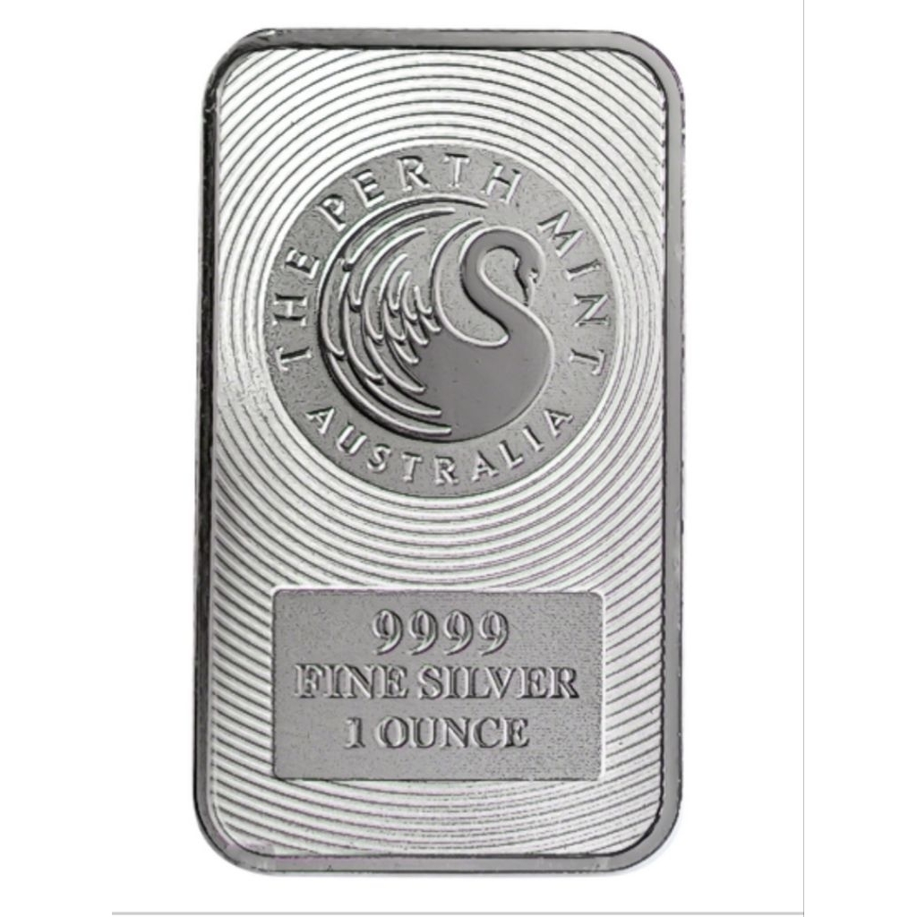 1 oz Perth mint silver perak bar