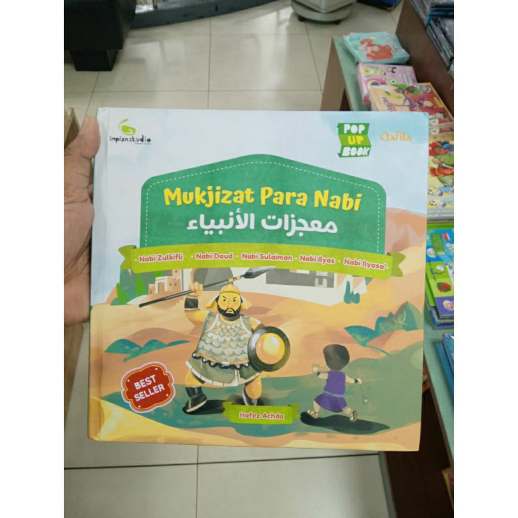 pop up book mukjizat para nabi