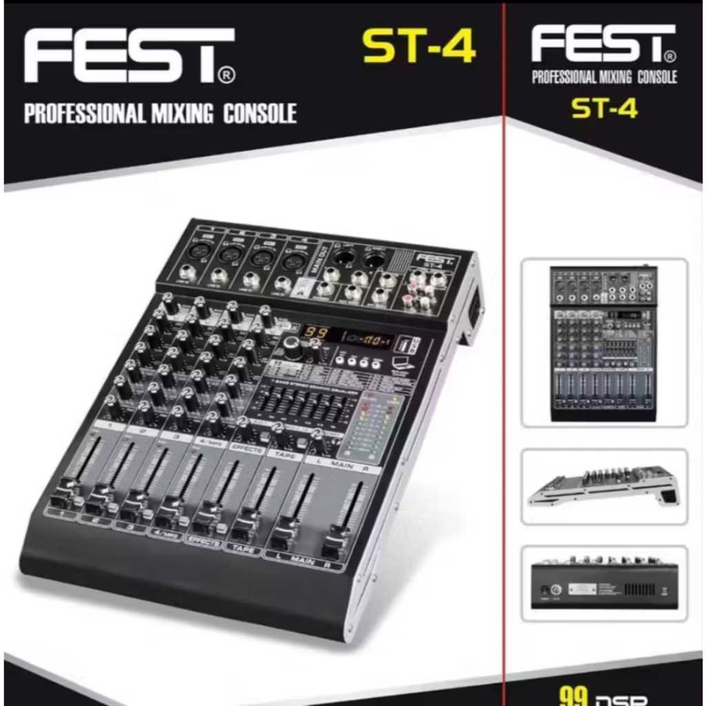 FEST ST-4 Professional Mixing Console