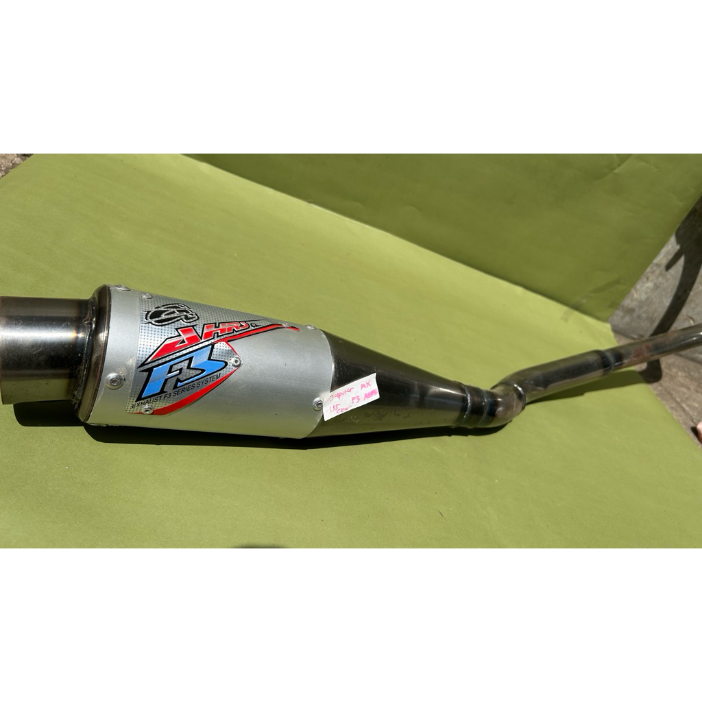 knalpot Jupiter Mx 135 AHRS F3 Clear