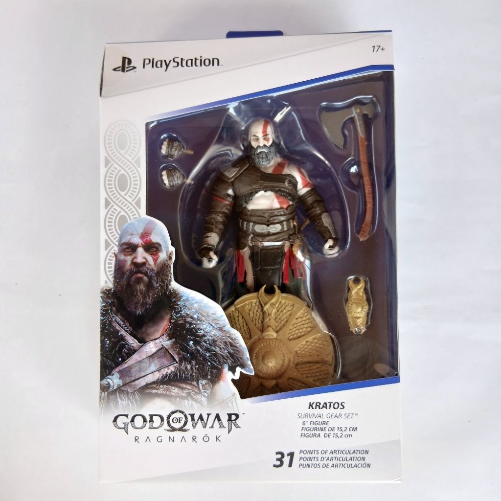 Mainan Action Figure God Of War Kratos