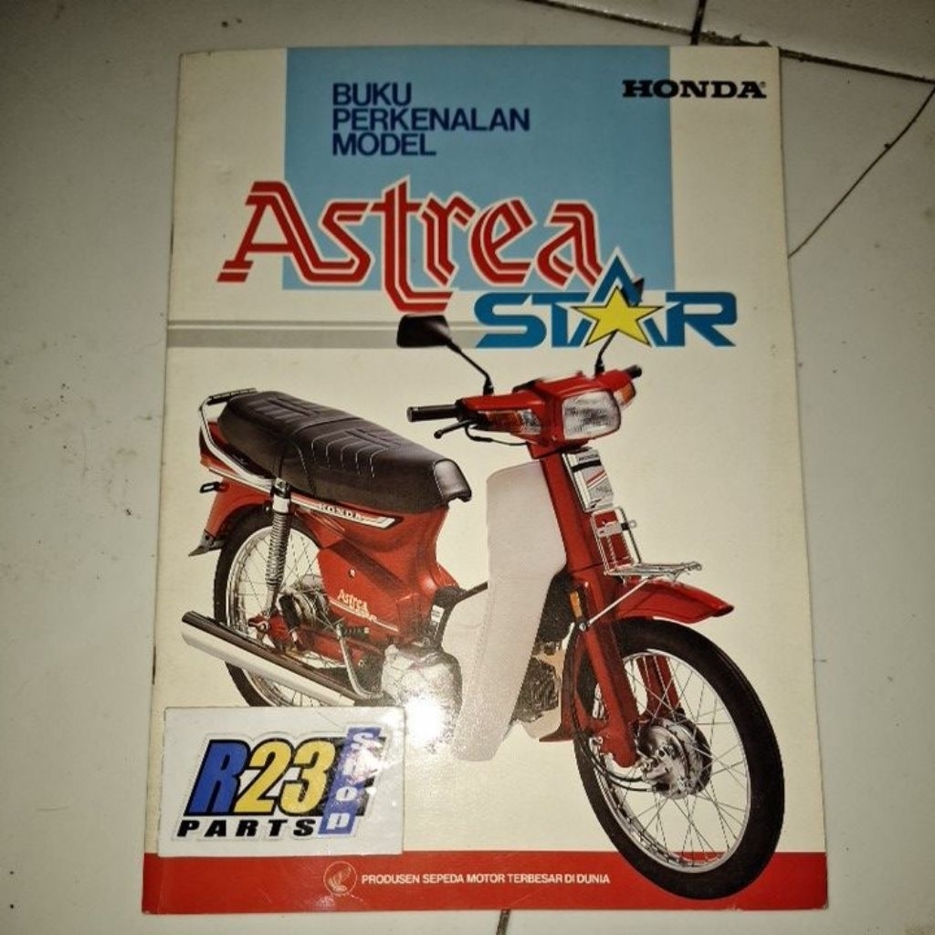 Buku Original Astra Perkenalan Model Astrea Star