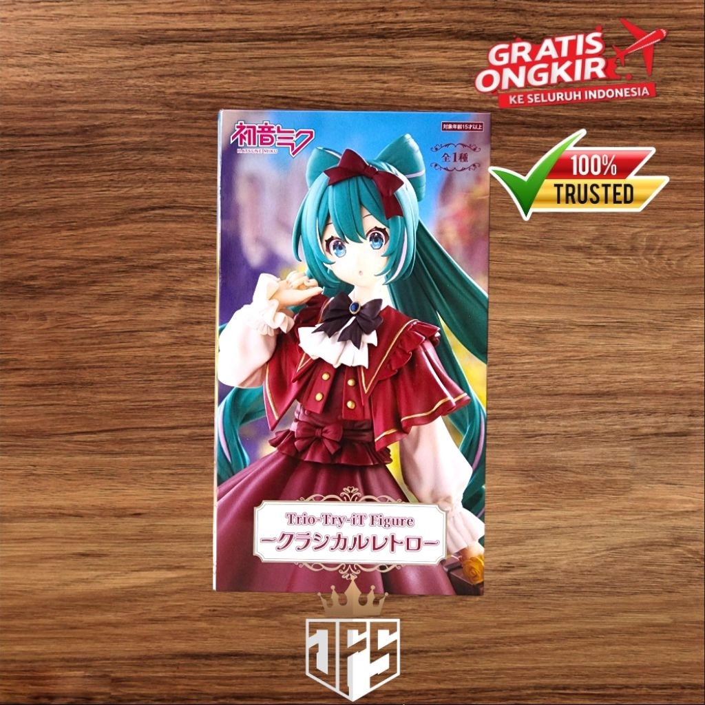 Trio-Try-iT Figure Hatsune Miku - Classical Retro Ver. Illustration by Mamyoda Vocaloid