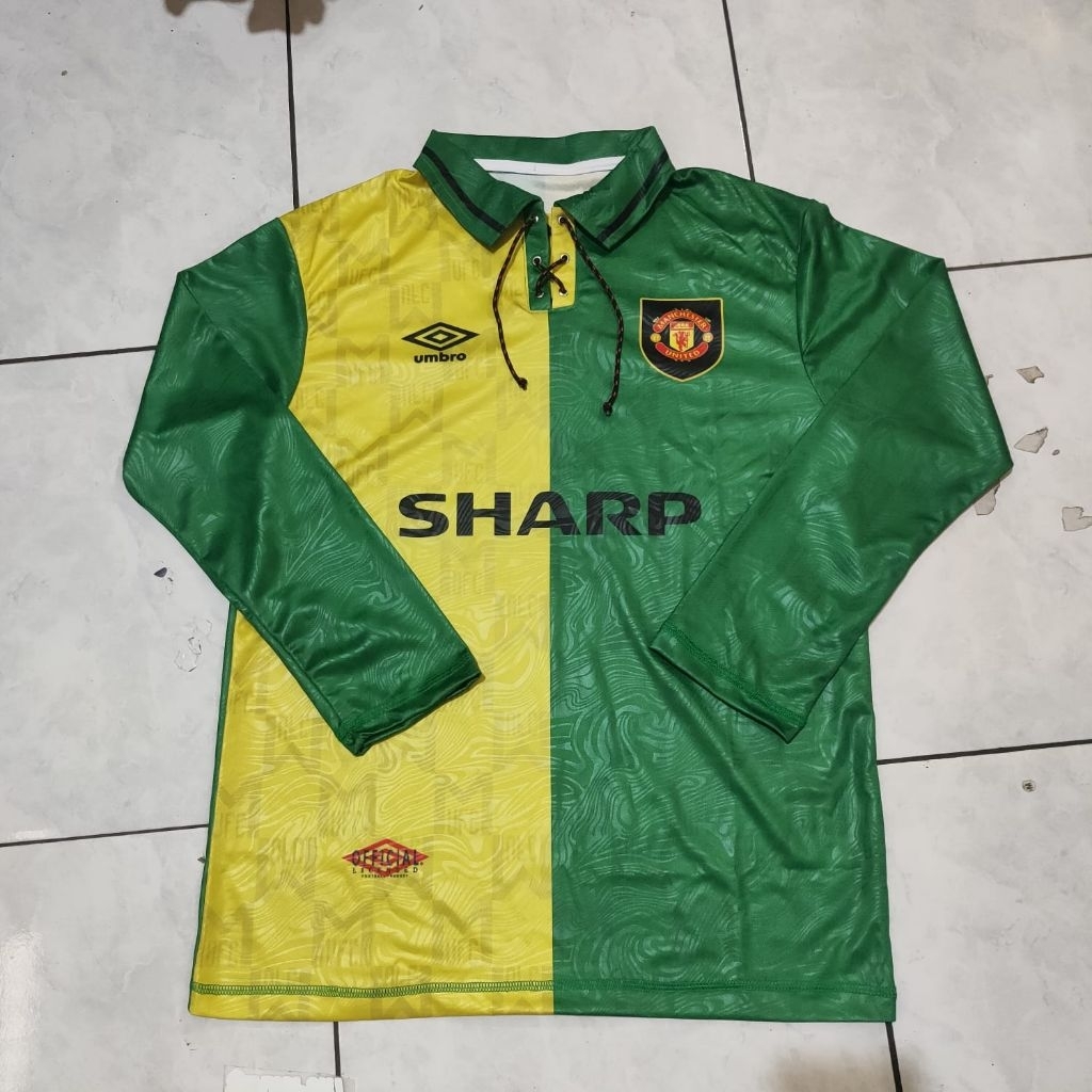 jersey mu retro/jersey full printing premium/Sharp /olahraga/kaos bola