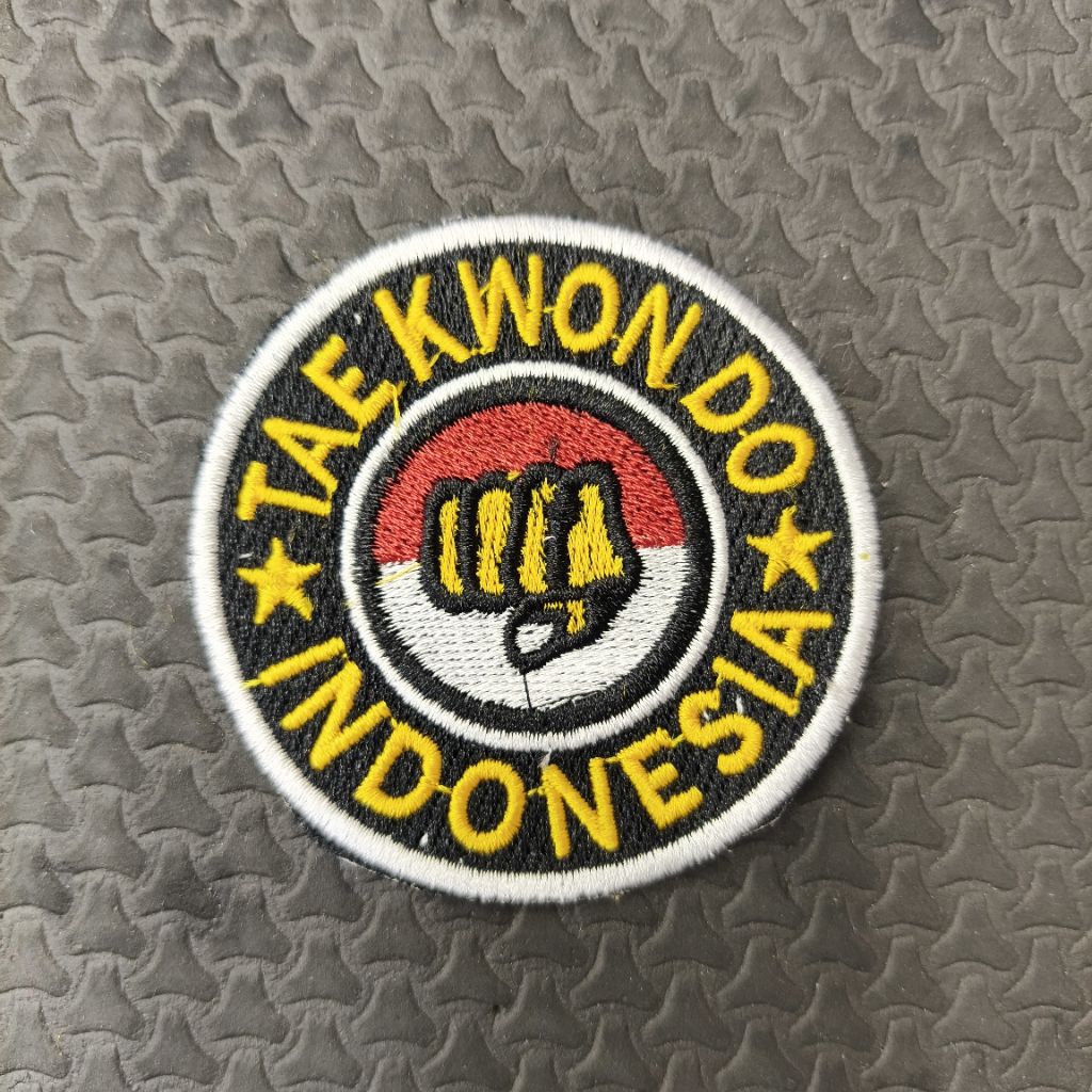 Logo Bordir Taekwondo Indonesia / Logo Taekwondo Indonesia / Bordir Logo Taekwondo Indonesia / Bordi