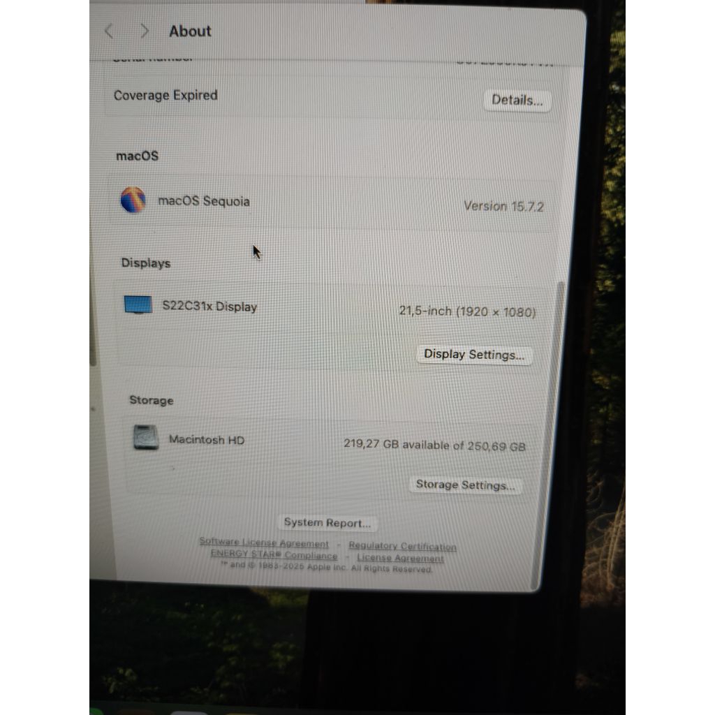Mac mini 2018 i5 8/256